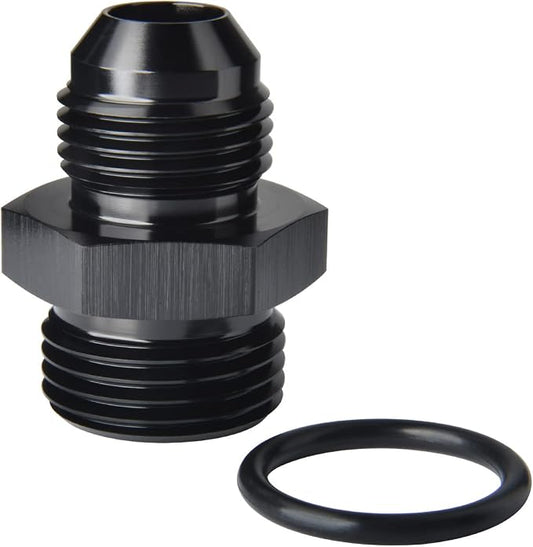 8AN Male Flare to 10AN ORB O-ring Boss Fuel Pump Rail Adapter Fitting Aluminum by Podavelle