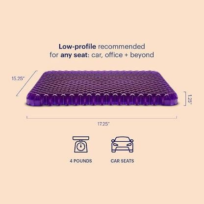 Purple Simply Seat Cushion | Pressure Reducing Grid Designed - Image 2