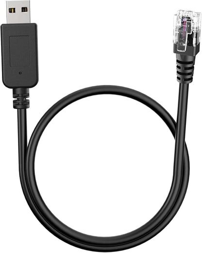 Radar Detector Cord, USB to RJ11 Plug Cable, by Jsvecip