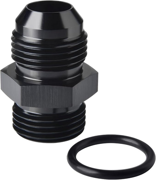 16AN Male Flare to 16AN ORB O-ring Boss Fuel Pump Rail Adapter Fitting Aluminum by Podavelle