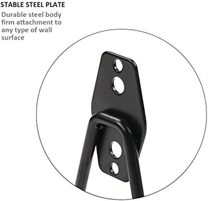 Wall Mount Heavy Duty Double Utility Tools Hooks - Image 5