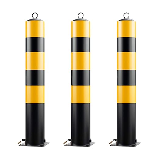 Steel Safety Bollard Post, by Unknown