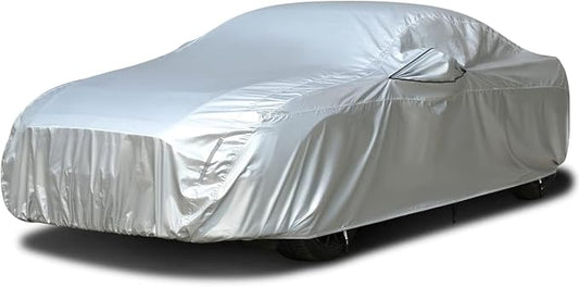 Tecoom Car Cover Waterproof All Weather, Outdoor Full Exterior Covers Without by Tecoom