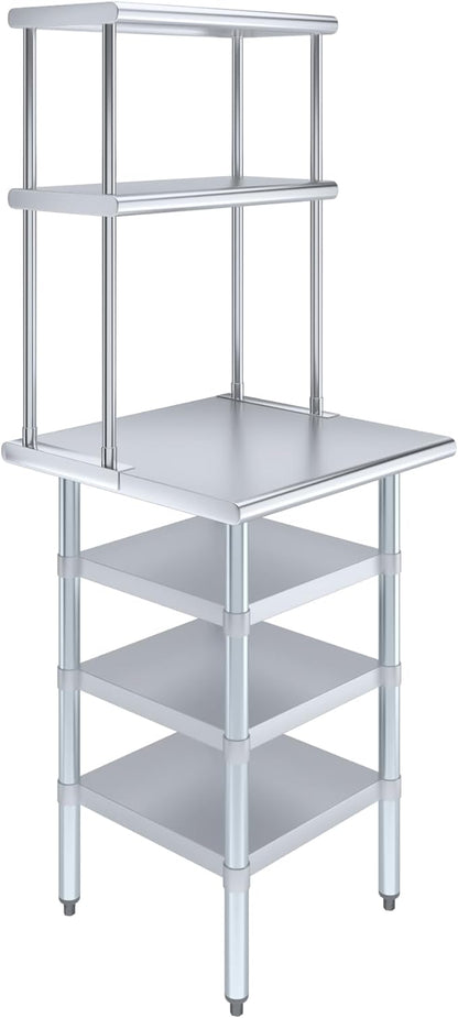 Amgood 24" x 24" Stainless Steel Work Table by AmGood