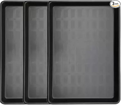 3Pack Extra Large Oil Drip Pan 35.4 x 24 x1.4 Inches Oil Change Drip Tray by Unknown