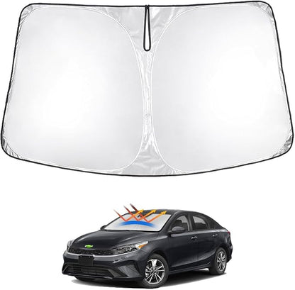 T TGBROS Windshield Sun Shade Custom Fit by TTGBROS