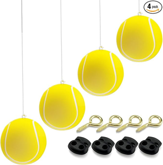 4 Packs Garage Parking Aids Ball, Parking Stopper by SWLOR