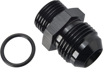 12AN Male Flare to 10AN ORB O-ring Boss Fuel Pump Rail Adapter Fitting Aluminum - Image 3