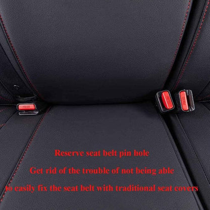 EKR Custom Fit Tacoma Leather Car Seat Covers - Image 5
