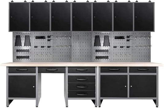 JZD Metal Storage Cabinet Organizer Set System, by JZD