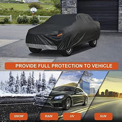 Kayme 7 Layers Truck Cover Waterproof All Weather, Heavy Duty Outdoor Pickup - Image 8