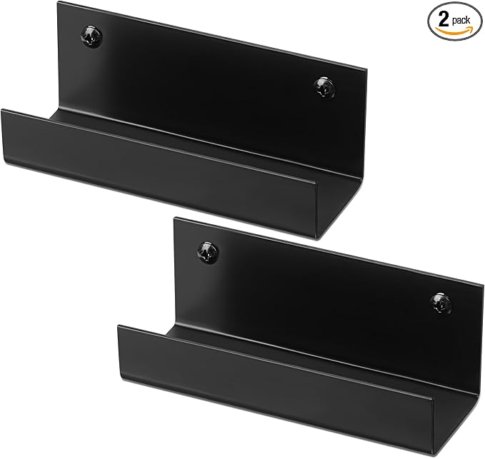 Blulu 2 Pcs Wall Mount Ladder Wall Wheelbarrow Hanger Steel Garage Storage Hook by Blulu