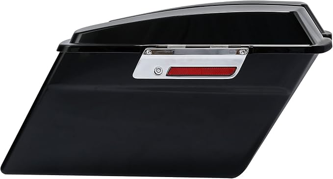 XFMT Hard Saddlebags Saddle Bag Turnk W/Chrome Conversion Brackets - Image 3