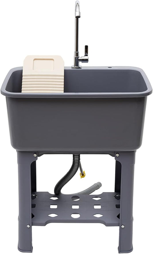 Free Standing Utility Sink by Unknown