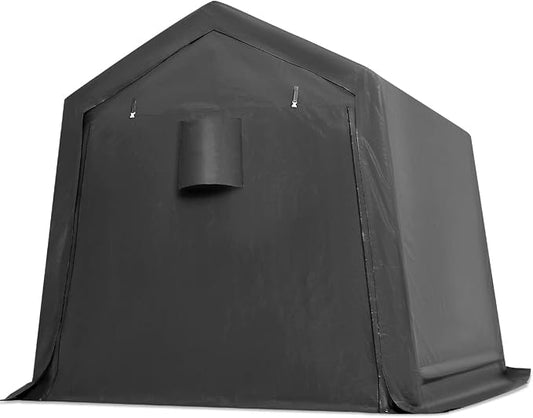 ADVANCE OUTDOOR 6x6 ft Storage Shelter Outdoor Portable Shed by ADVANCEOUTDOOR