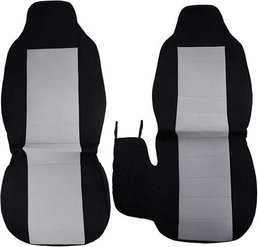 Front Car Seat Covers for 2004-2012 Ford Ranger, Front High Back 60/40 Split by Kohnkdllc