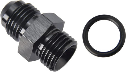 4AN Male Flare to 4AN ORB O-ring Boss Fuel Pump Rail Adapter Fitting Aluminum - Image 3