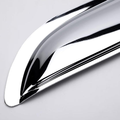 94155Y Chrome Side Window Visor Wind Vent Deflector fit - Image 6