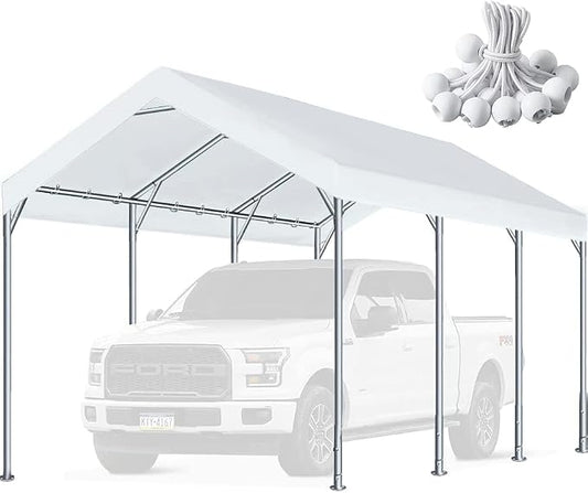 10'x20' Carport Replacement Top Canopy Cover by Rutile