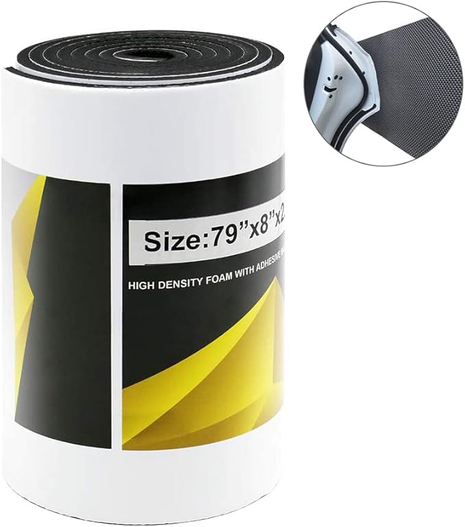 Car Door Protector Bump Body Guard, 1/4" Sectional Foam Sticking Garage Wall by GUEQUITLEX