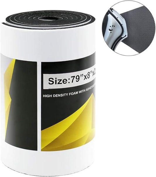 Car Door Protector Bump Body Guard, 1/4" Sectional Foam Sticking Garage Wall by GUEQUITLEX