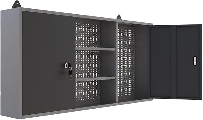 JZD Steel Wall Mount Storage Cabinet System - Image 5