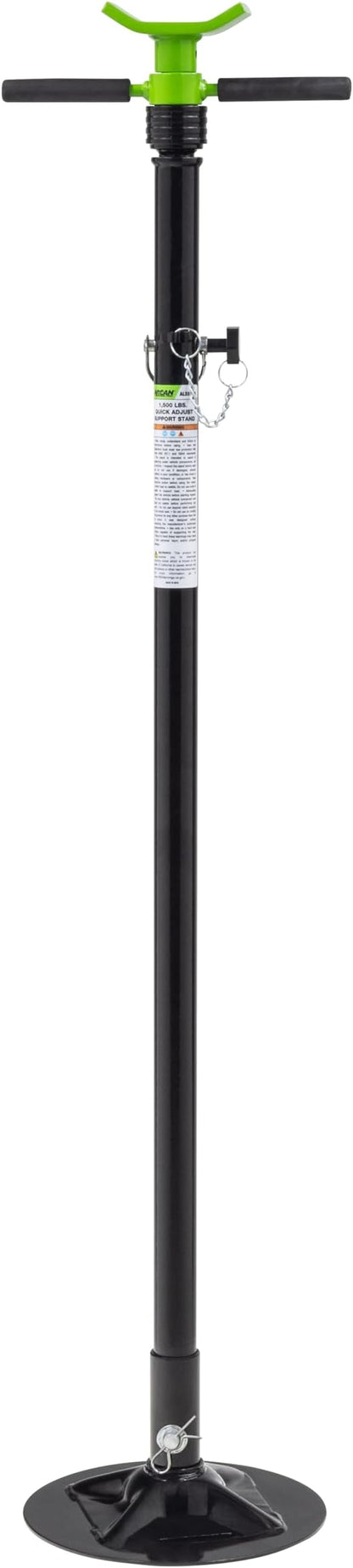 Arcan Quick Adjust Support Stand, 500 Lbs Capacity by Arcan