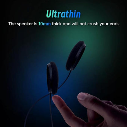 Motorcycle Helmet Bluetooth Headset, Outdoor Wireless Bluetooth 5.3 Headphone - Image 4