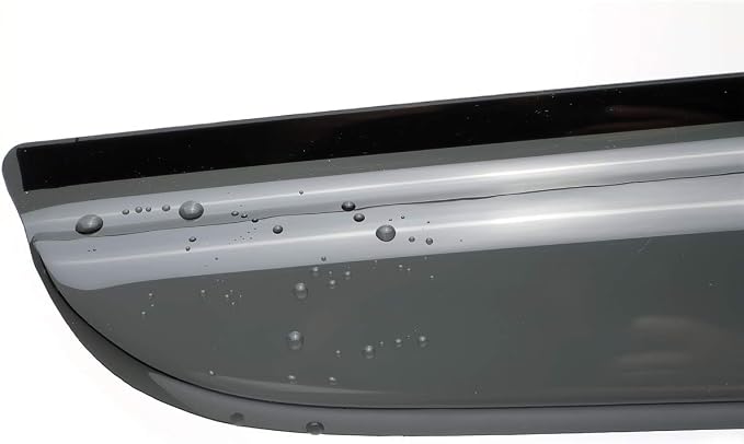 94079 Side Window Visors Wind Vent Deflector, Dark Smoke Window Shade - Image 9