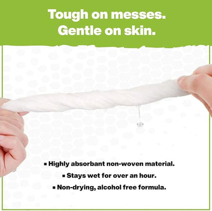 Crocodile Cloth Original Cleaning Wipes, Water-Based, Safe on Skin, Cuts Grease - Image 3