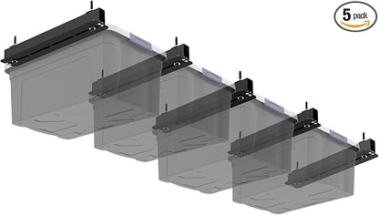 5 Pack Overhead Storage Bin Rack, Ceiling Racks by Unknown