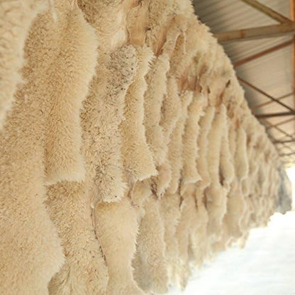 Fluffy Genuine Sheepskin Car Seat Cover - Image 5