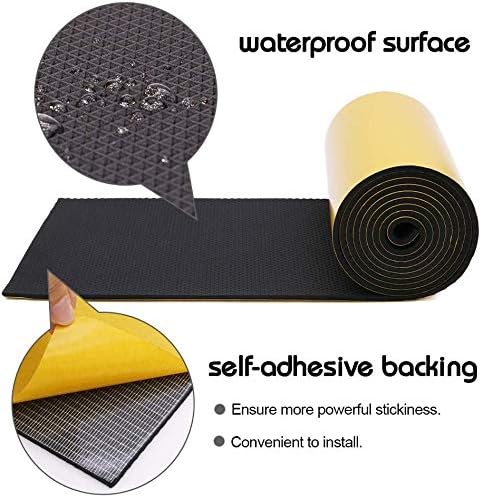 Car Door Protector Bump Body Guard, 1/4" Sectional Foam Sticking Garage Wall - Image 5