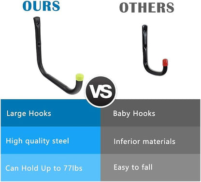 Intpro Garage Organization Hooks Heavy Duty Garage Storage Utility Wall Hooks - Image 2