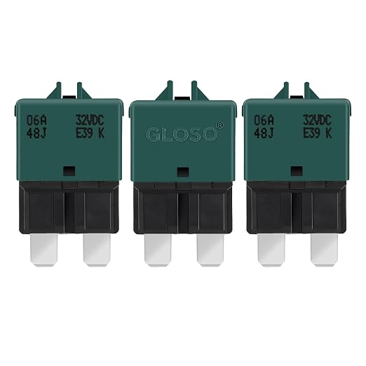 GLOSO Circuit Breaker E39 Manual Reset Fuse by GLOSO