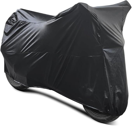 Motorcycle Cover Soft Stretch Waterproof Motor Cover Dustproof Durable by BIHEE