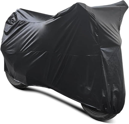 Motorcycle Cover Soft Stretch Waterproof Motor Cover Dustproof Durable by BIHEE
