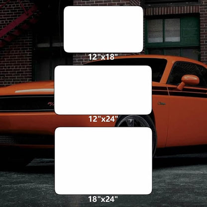 4 Pack Blank Car Door Magnet Sticker, Rounded Corners Magnetic Vehicle Sign - Image 8