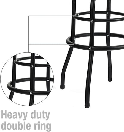 WORKPRO W112003 Garage Shop Stool, Heavy-Duty Steel Construction Garage Stool - Image 5