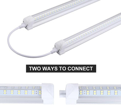 T8 LED Light Tube, 4FT 60W, 6500K Cool White Clear Cover, 4FT Tube Light - Image 5