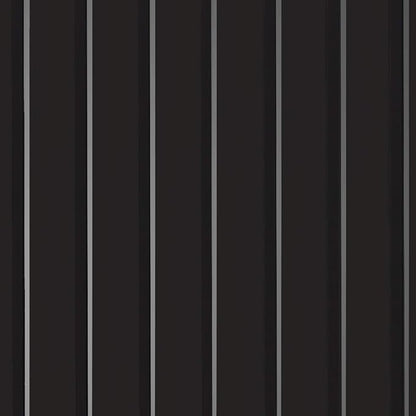 G-Floor Garage Flooring 5' x 10' Midnight Black Ribbed Channel Vinyl Protector - Image 2