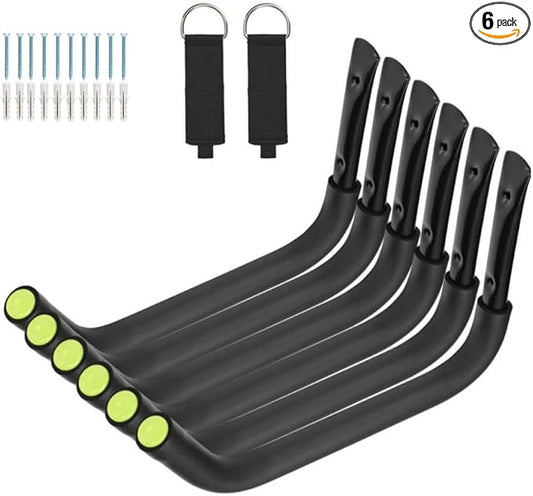 Garage Storage Heavy Duty Hooks, 15Inch Jumbo Arm Kayak Rack, Heavy Duty Wall by Aweilan