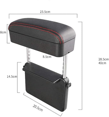 JEYODA Car Armrest Box Adjustable Pad Refit Car Central Lift Armres Storage - Image 3