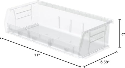 Akro-Mils 30232 AkroBins Plastic Storage Bins, Space-Saving Stackable Bins - Image 4