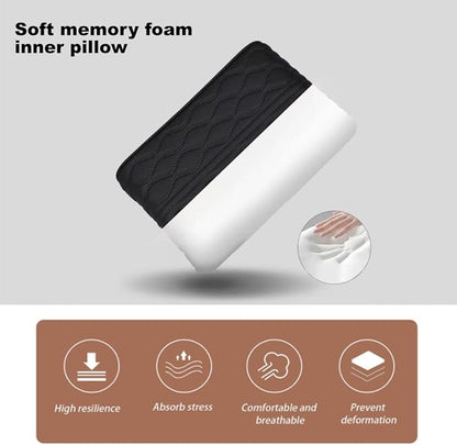 Car Center Console Cover, Memory Foam Car Armrest Cushion, Leather Arm Rest - Image 4