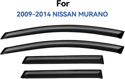 Window Visors Rain Guards Shield - Image 2