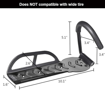 Dirza Bike Rack Garage Wall Mount Bike Hanger Storage System Vertical Bike Hook - Image 3
