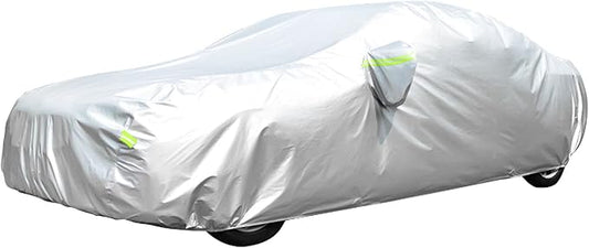 Waterproof Car Cover All Weather Snowproof UV Protection Windproof Outdoor Full by GORDITA