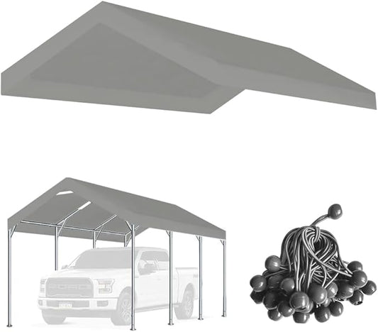 12'x20' Upgraded Carport Replacement Top Canopy Cover by Vanteriam