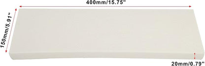 X AUTOHAUX 400x150x20mm 4pcs Car Garage Wall Guard Door Bumper Protector Anti - Image 3